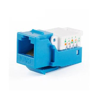 KEYSTONE JACK CAT5E BLU TOOLLESS 
SKU:271995