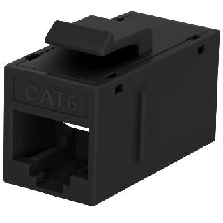 Keystone Coupler Cat6 Blk Jk-jk 