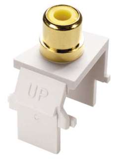 KEYSTONE JACK RCA YEL SOL 