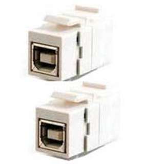 KEYSTONE COUPLER USB B-B JK-JK WHT FLUSH
SKU:221002