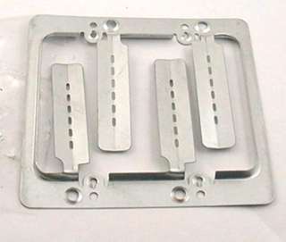 MOUNTING BOX BRACKET METAL DUAL