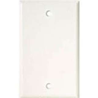 WALL PLATE BLANK WHITE