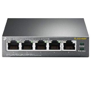 POE SWITCH 4PORT+1 NON POE GIGA BIT PORT DESKTOP STEEL CASE
SKU:268558