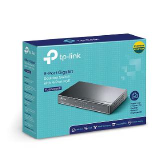 POE SWITCH 8PORT GIGABIT WITH