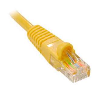 PATCH CORD CAT5E YEL 1FT SNAGLESS BOOT
SKU:240133