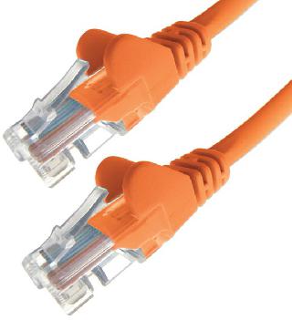 PATCH CORD CAT5E ORG 7FT