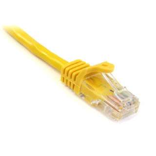 PATCH CORD CAT6 YEL 15FT