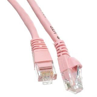 PATCH CORD CAT6 PINK 14FT