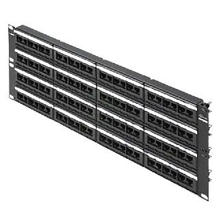 PATCH PANEL 96PORT CAT5E 4U 19IN BLK