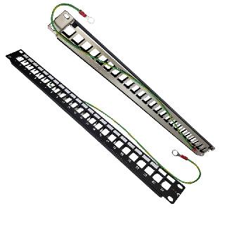 PATCH PANEL BLANK 24PORT 1U 19IN WITH GROUND
SKU:272533