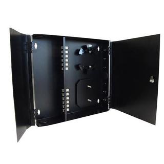 FIBER WALL CABINET 24 PORT FRONT