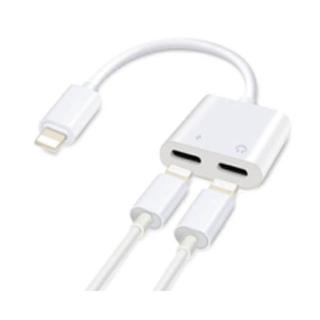 IPHONE ADAPTER 8P MALE TO 2XFEM