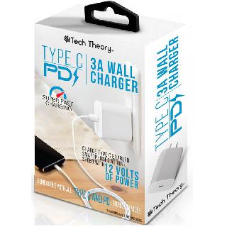 USB-C PD WALL CHARGER 5VDC@3A