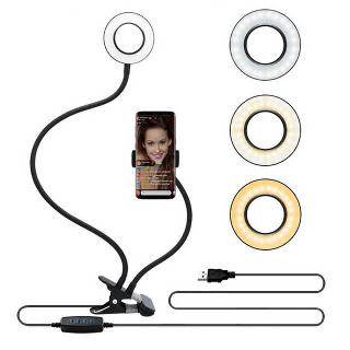 SELFIE RING LIGHT WITH CELLPHONE