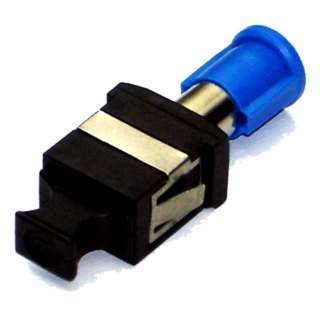 FIBER OPTIC ADAPTER SC-ST BLK