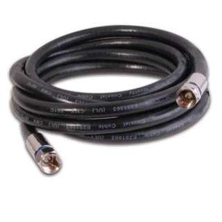 VIDEO CABLE RG6U F M/M 25FT BLK