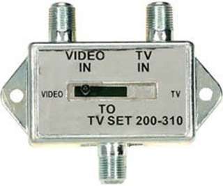 TV-VCR SLIDE SWITCHES