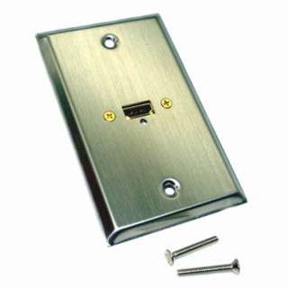 WALL PLATE HDMI 1PORT METAL STAINLESS STEEL
SKU:216905