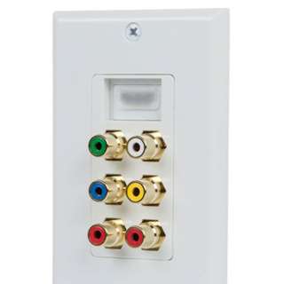 WALL PLATE HDMI WITH 6XRCA JACK. GOLD PLATED- WHITE
SKU:242661