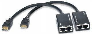 HDMI TO 2XCAT5E/CAT6 EXT 30M 1080P NON-POWERED
SKU:228654