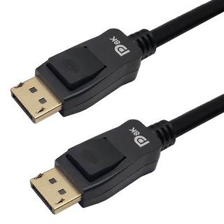 DISPLAYPORT MALE-MALE 6FT CABLE BLACK V1.4 CL3 8K
SKU:262676