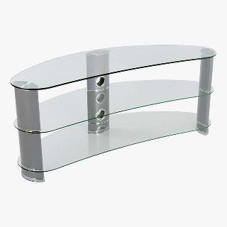 TV STAND UPTO 60IN WITH GLASS