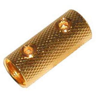 POWER WIRE COUPLER 8AWG GOLD