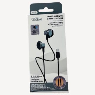 Earphone Type-c Magnetic For Android & Apple 4ft Cable