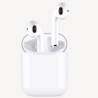 EARPHONE BLUETOOTH W/MIC WHITE WIRELESS RECHARGABLE