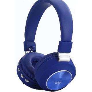 HEADPHONE WIRELESS ON-EAR BLUE