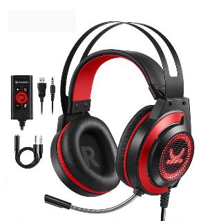 HEADSET GAMING STEREO FOR PC PS MOBILE XBOX ASSORTED RED/BLUE
SKU:260162