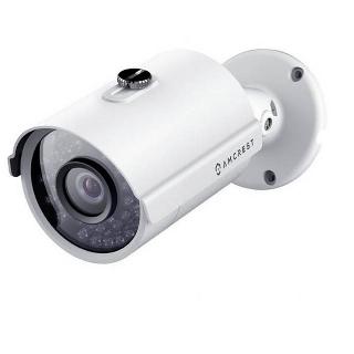 CAMERA SECURITY COLOR 720P IP66 WHT NIGHT VISION bullet