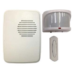 DOOR BELL KIT WIRELESS MOTION ALERT 3 TUNE WHITE
SKU:261005