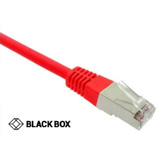 PATCH CORD CAT5E RED 25FT SHIELD