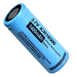 BATTERY LI-ION 3.7V 1400MAH 18500
SKU:258163