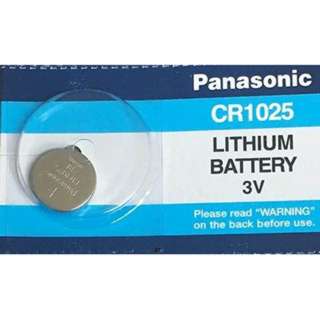 BATTERY LITHIUM 3V CR1025..