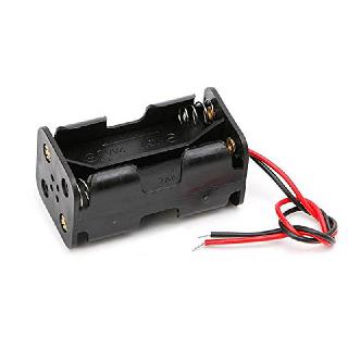 BATTERY HOLDER AAX4 PLAS WIRES 
SKU:265445