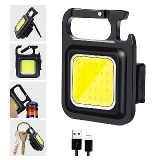 FLASHLIGHT RECHARGEABLE W/KEY CHAIN COB LIGHT 6W
SKU:262911