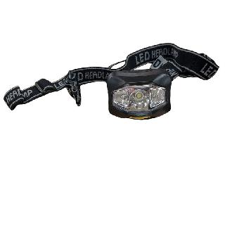 Headlamp 3led 120/50 Lumens Adjustable Strap And 3 Aaa Batt