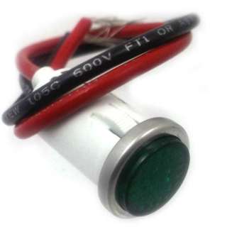 INDICATOR 24V LED 12MM GRN SNAP