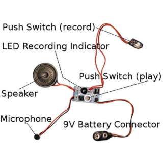 RECORDING MODULE 20SEC WITH 9V