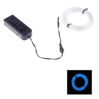 EL WIRE LIGHT BLUE 2.3MM 3M W/3V