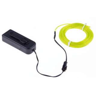 EL WIRE LIME GRN 2.3MM 3M W/3V BATTERY PACK INVERTER
SKU:243784