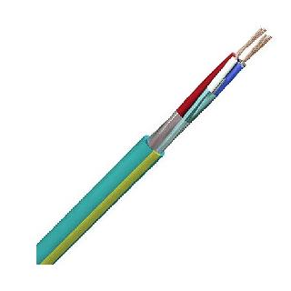 CABLE 2C 22AWG SHLD + 2C 18AWG UNSH 400FT CMP TEAL