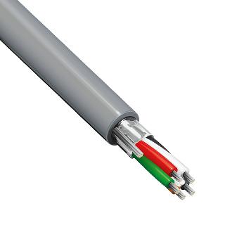 CABLE 5C 24AWG STR SHLD 850FT FOIL SHILDED