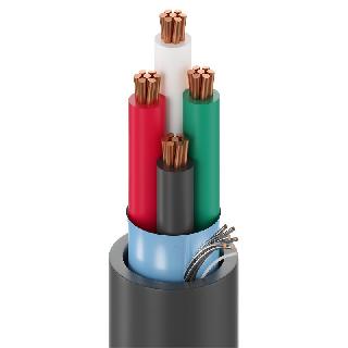CABLE 4C 22AWG STR SHLD 1000FT CMP PLENUM BLK