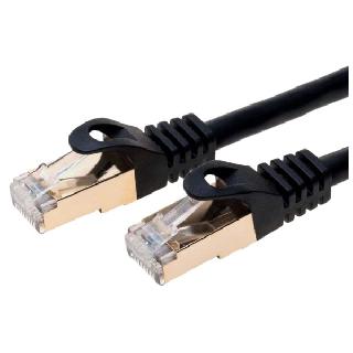 PATCH CORD CAT7 BLK 15FT SHIELD