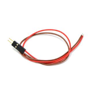 JUMPER WIRE MALE 2P TO OPEN END 8IN 24AWG ASSORTED COLOR