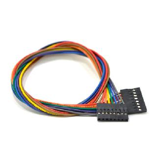 JUMPER WIRE FEM/FEM 8P 1.5IN 24AWG ASSORTED COLOR 0.1IN PITCH