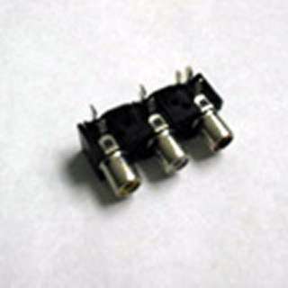 RCA JACK PCRA 3POS SOL PLASTIC BLACK TIN